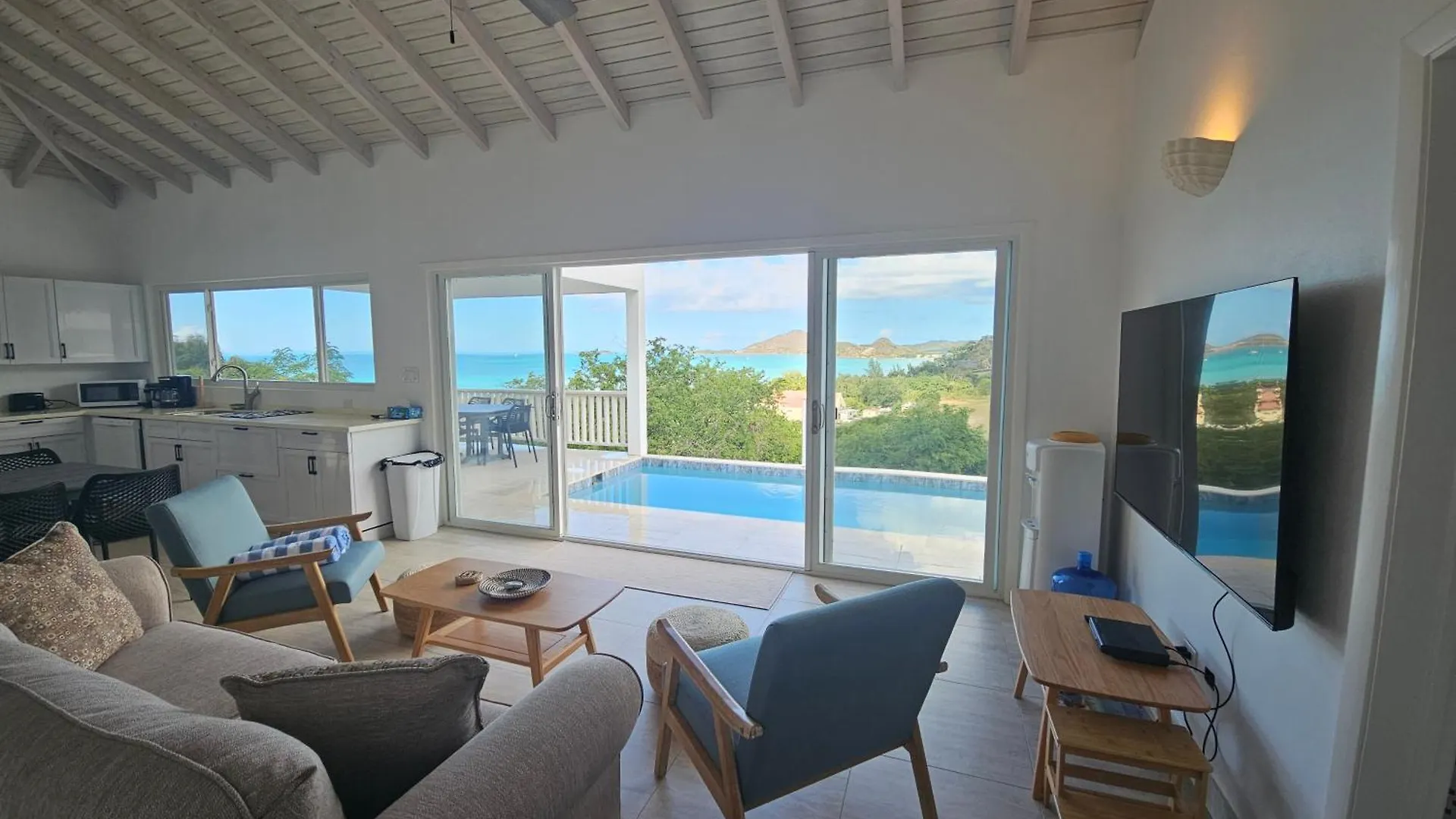 Spectacular Oceanview House With Pool Villa Jolly Harbour Antigua/Barbuda